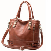 Chic PU Leather Shoulder Bag – Spacious Hobos Handbag