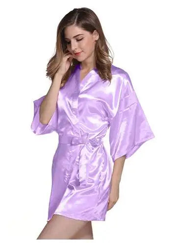 Satin Robe – Shop at OWNLUXE