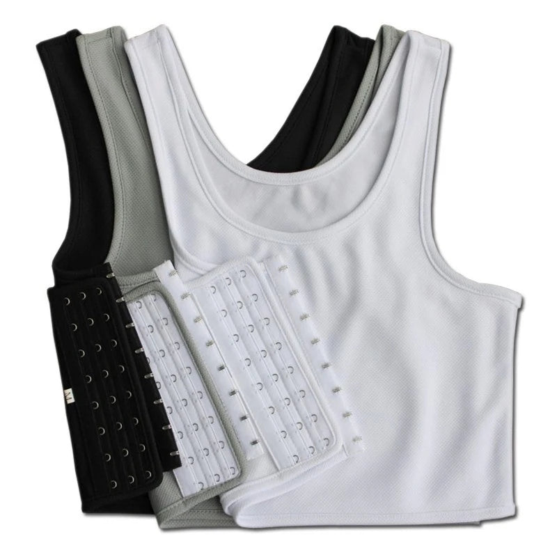 Side-Buckle Vest Chest Binder | OWNLUXE