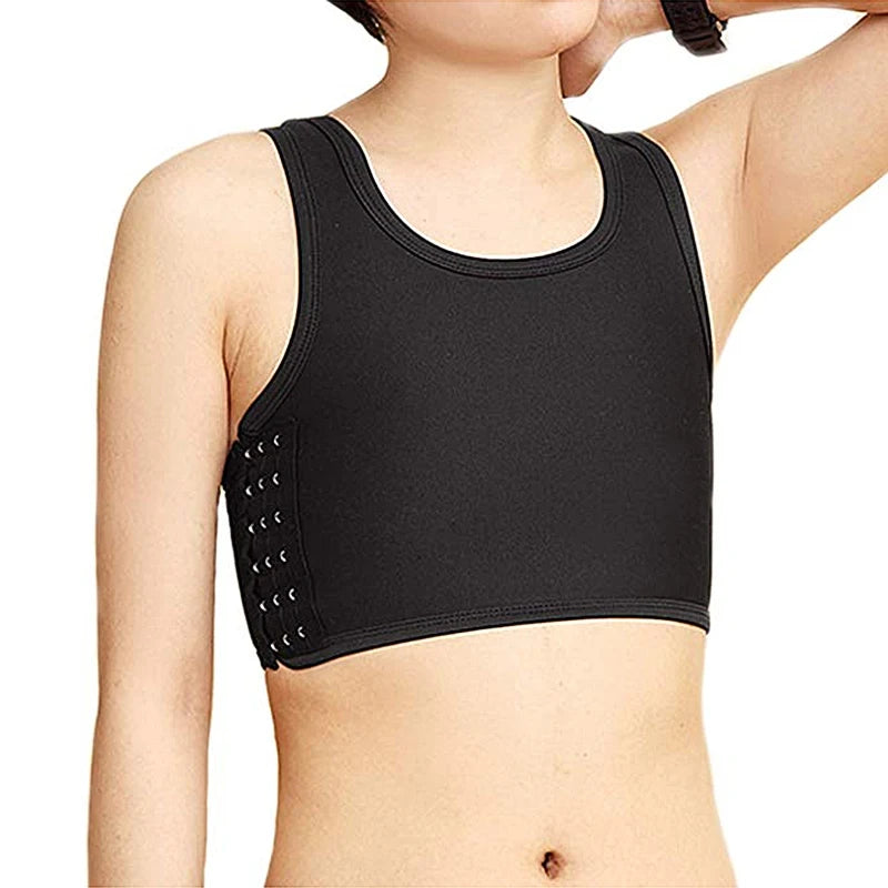 Side-Buckle Vest Chest Binder | OWNLUXE