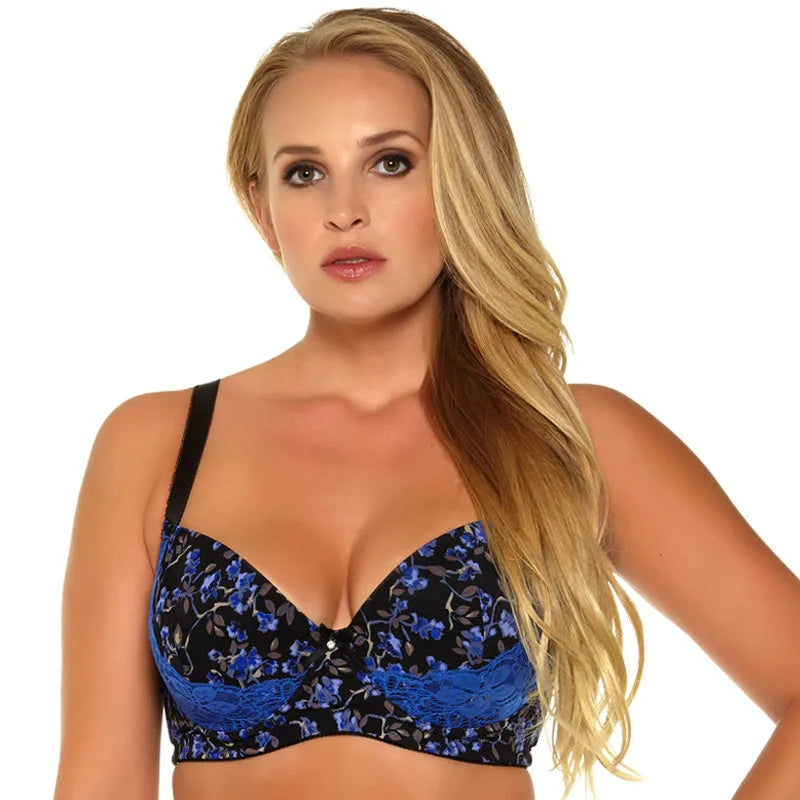 Push-Up Lace Extended-Size Bralette | OWNLUXE