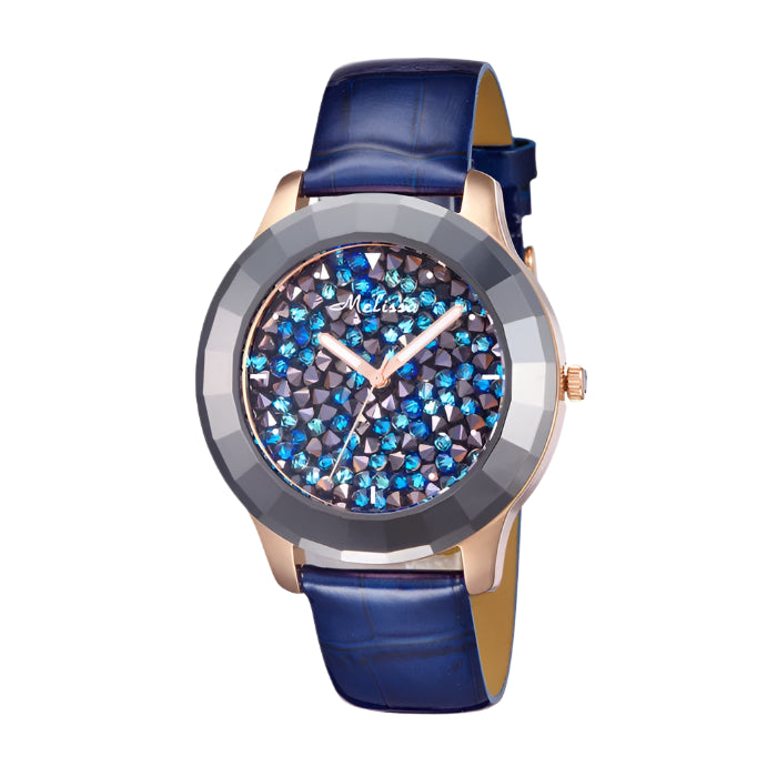 Leather Strap Quartz Watch - Minimalist Water-Resistant Wristwatch