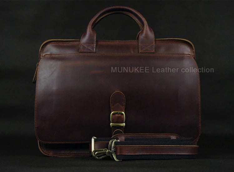 Structured Leather Top-Handle Handbag | OWNLUXE