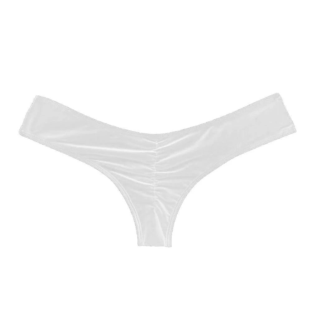 Triangle Bikini Set with Brazilian-Cut Bottom – Smooth Fit