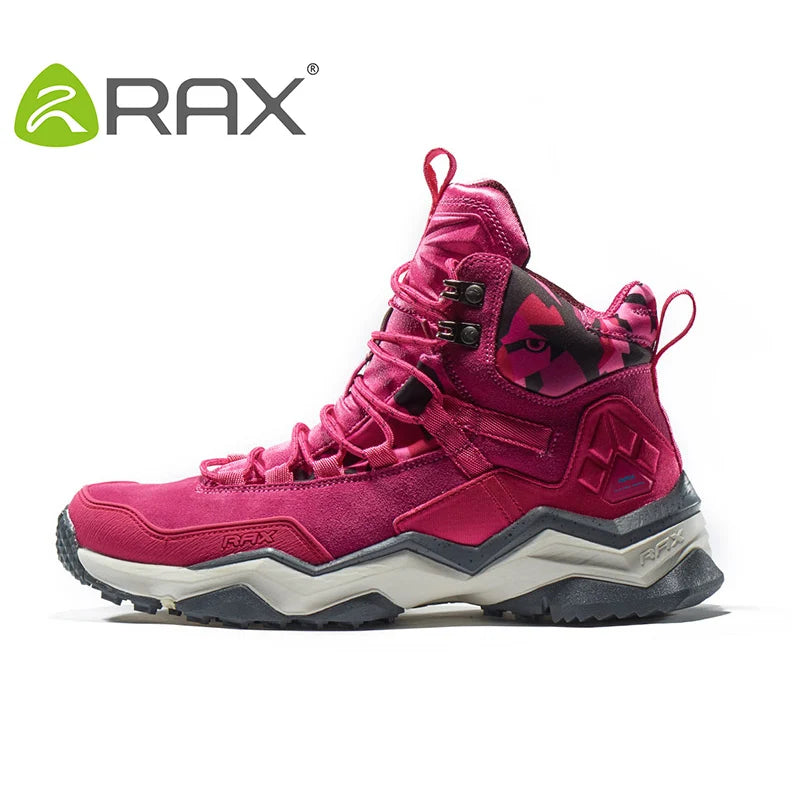 RAX Men Hiking Shoes Mid-top Waterproof Outdoor Sneaker | OWNLUXE