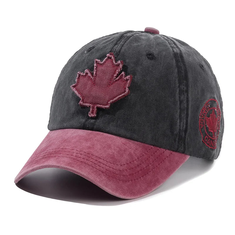 Canada Maple Leaf Baseball Cap | OWNLUXE