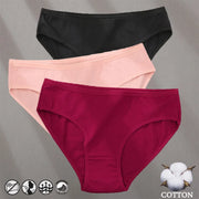 Women's Cotton Jacquard Low-Rise Briefs | 6 Colours | OWNLUXE