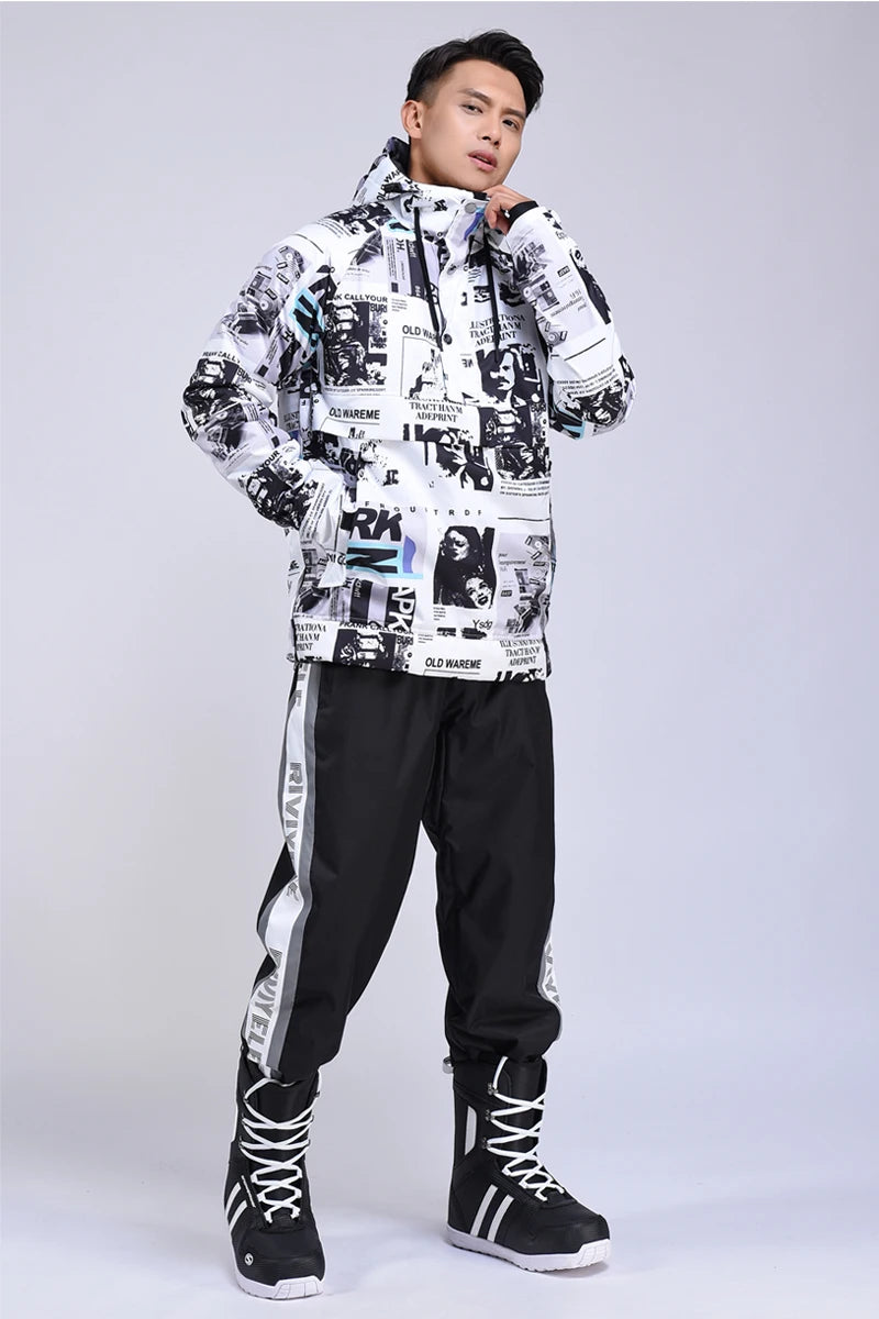 Unisex Waterproof Ski & Snowboard Suit – Warm Winter Set