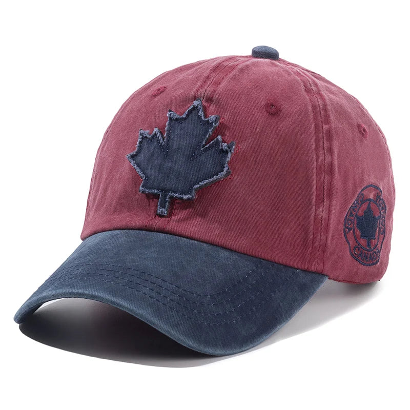 Canada Maple Leaf Baseball Cap | OWNLUXE