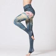 Women’s High-Rise 4-Way Stretch Sports Leggings – Fast Dry