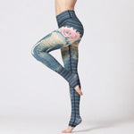 Load image into Gallery viewer, Women&#39;s Fast Dry Sports Leggings – 4-Way Stretch &amp; High-Rise Athletic Workout Pants
