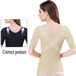 Load image into Gallery viewer, Seamless Short-Sleeve Shapewear Top Waist &amp; Abdomen
