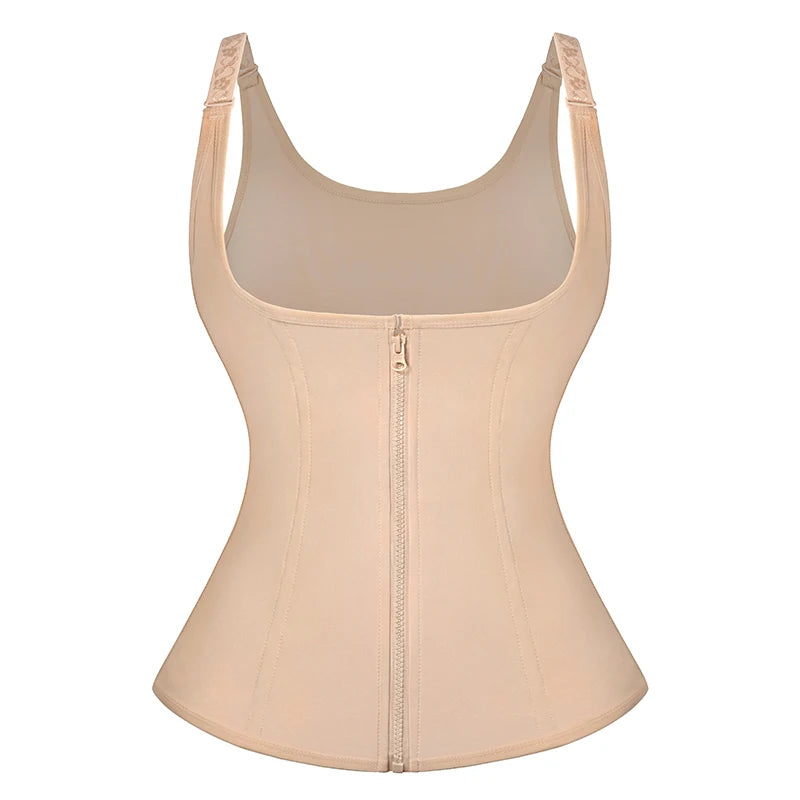 Women’s Waist Trainer Corset Vest – Firm Slimming Sauna Top