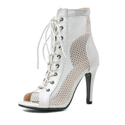 Women's Mesh Plus Size Heels | OWNLUXE