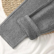 Wool High-Waist Pants | OWNLUXE