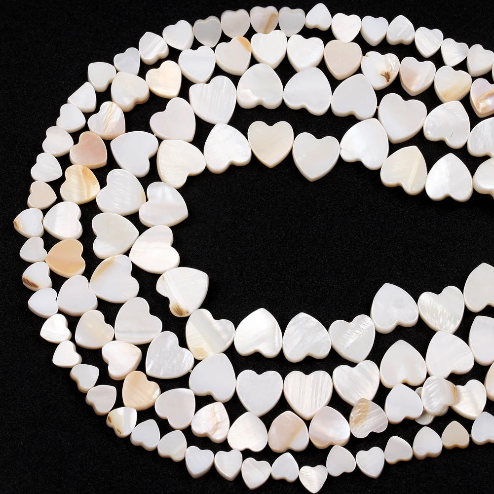 Mother-of-Pearl Heart & Star Beads – DIY Jewelry | OWNLUXE