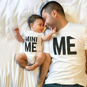 Daddy and Me Letter Tee – Matching Family T‑Shirt