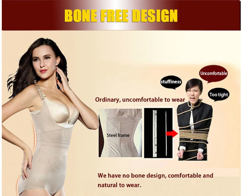 Postpartum Body Shaper Bodysuit with Tummy Control