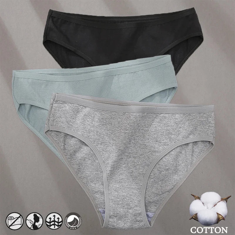 Women's Cotton Jacquard Low-Rise Briefs | 6 Colours | OWNLUXE