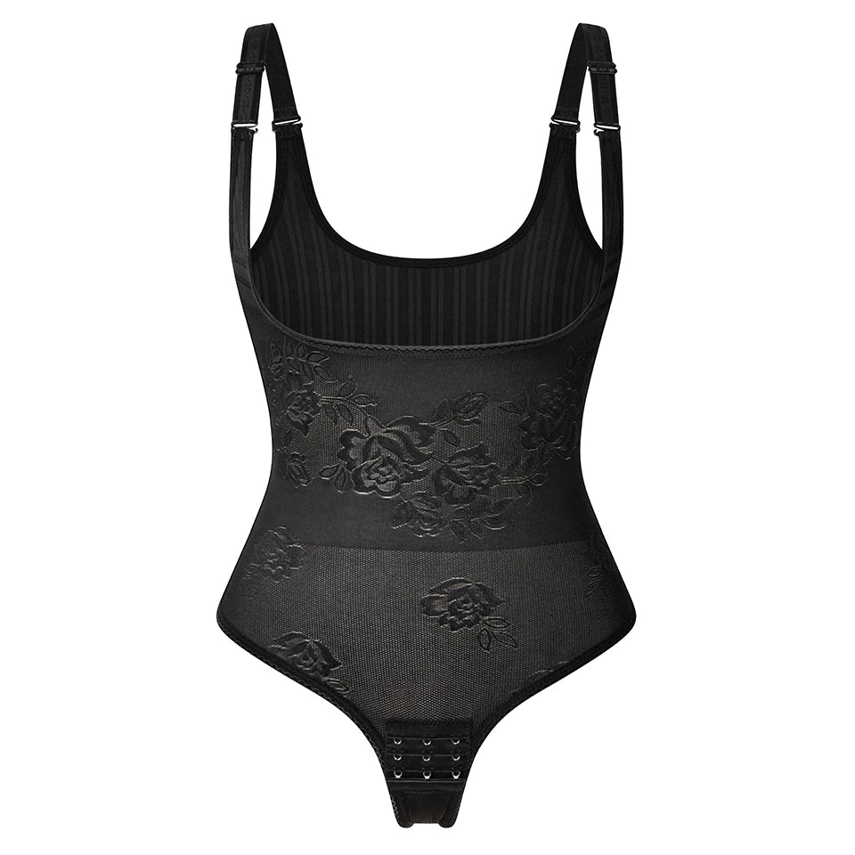 Shapewear Bodysuit - Tummy Control Thong Body Shaper for Women