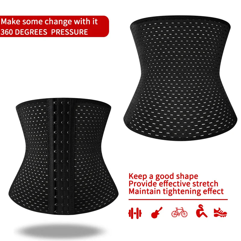 Men’s Waist Trainer Shaper – High Compression Belt