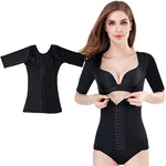 Load image into Gallery viewer, Seamless Short-Sleeve Shapewear Top Waist &amp; Abdomen
