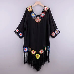 Crochet Swim Cover-Up | OWNLUXE