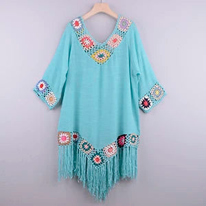Crochet Swim Cover-Up | OWNLUXE