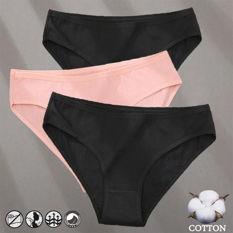 Women's Cotton Jacquard Low-Rise Briefs | 6 Colours | OWNLUXE