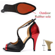 Latin & Tango Dance Shoes for Women – Satin High Heels