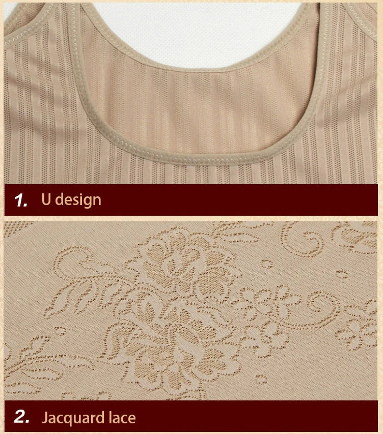 Postpartum Body Shaper Bodysuit with Tummy Control