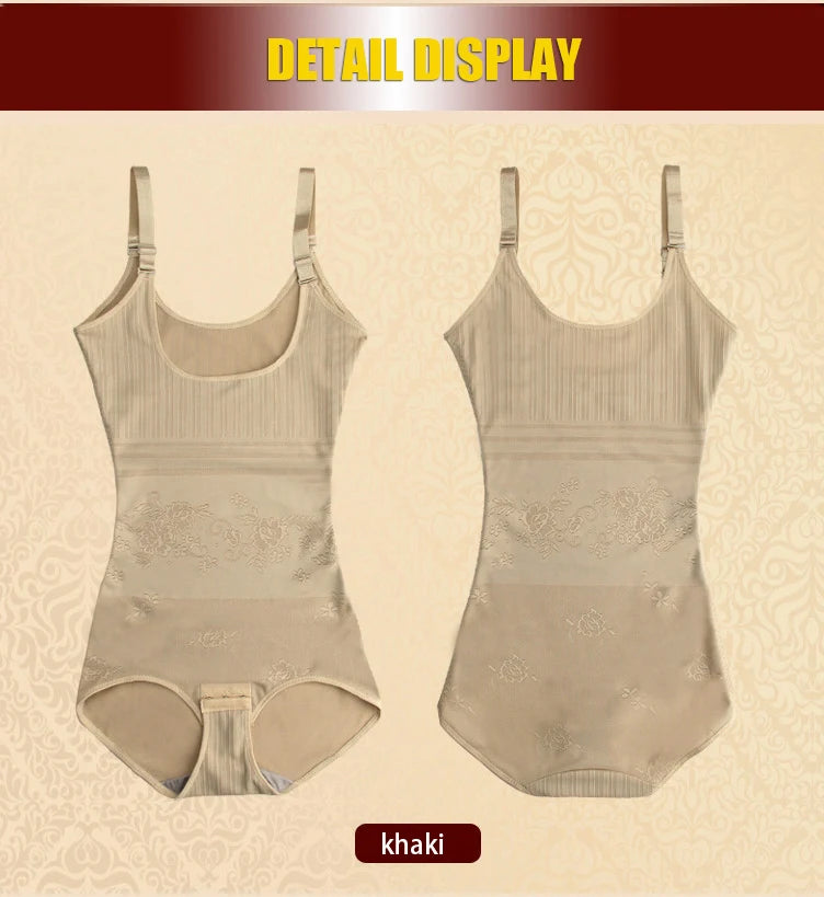 Postpartum Body Shaper Bodysuit with Tummy Control