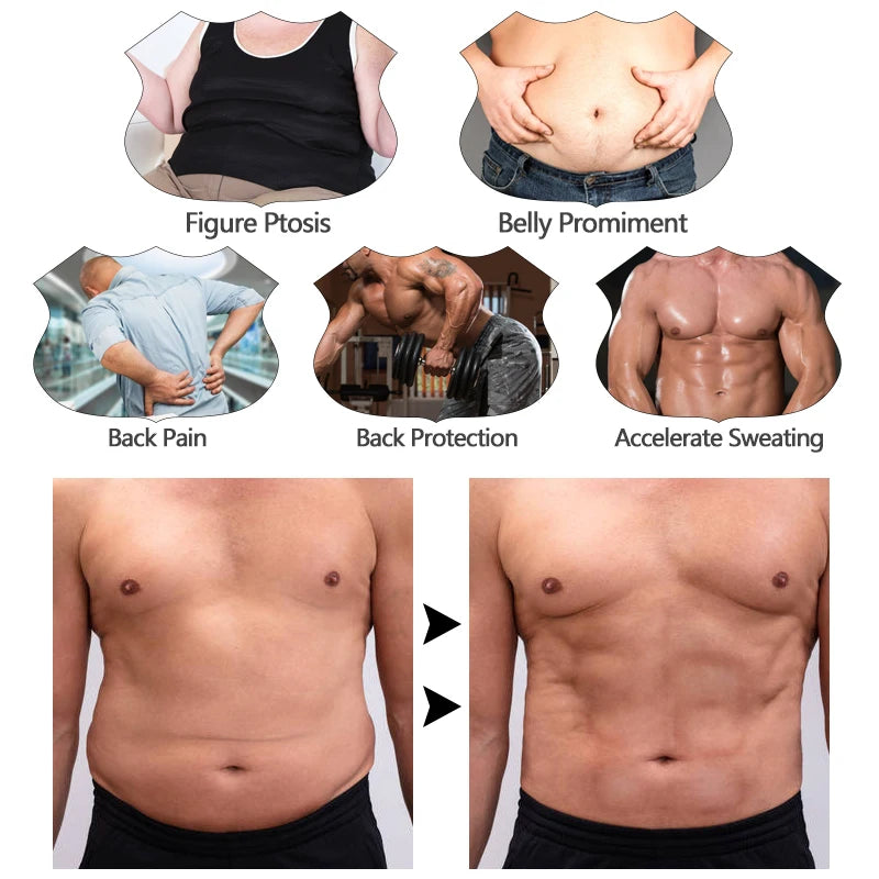 Men’s Waist Trainer Shaper – High Compression Belt