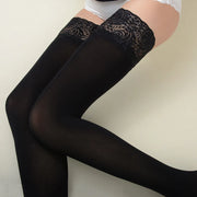 Women's Lace Nylon Stockings Top | OWNLUXE