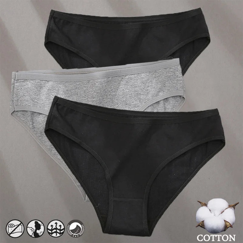 Women's Cotton Jacquard Low-Rise Briefs | 6 Colours | OWNLUXE