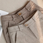 Women's Woolen Harem Pants | OWNLUXE