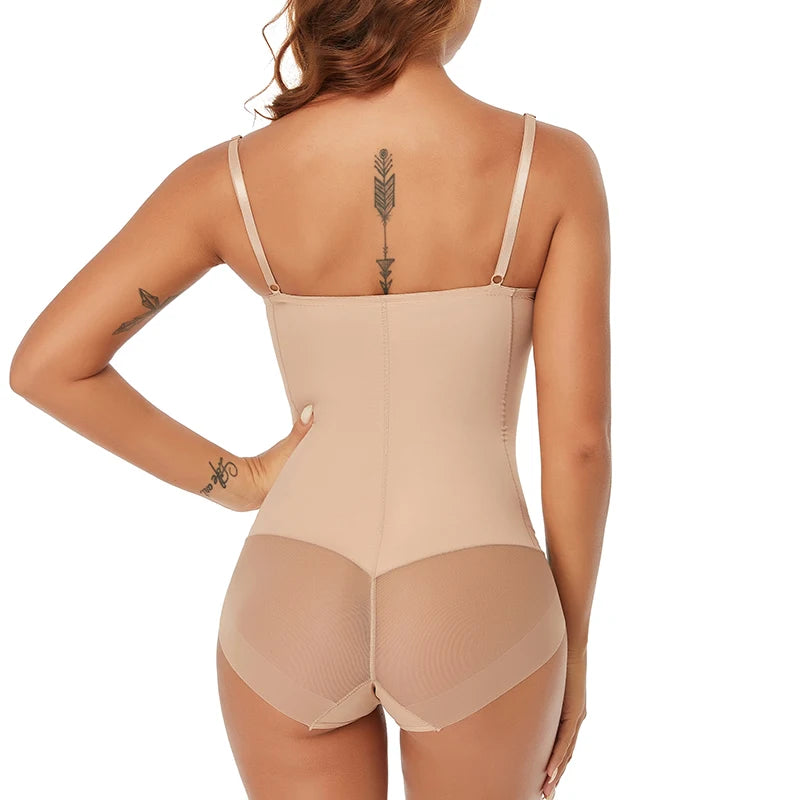 Tummy Control Shapewear Bodysuit with Bra & Butt Lifter