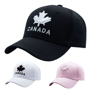 Canadian Maple Leaf Embroidered Baseball Cap | OWNLUXE