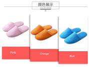 Disposable Hotel Spa Slippers – 5 Pairs Plush Cotton Slides