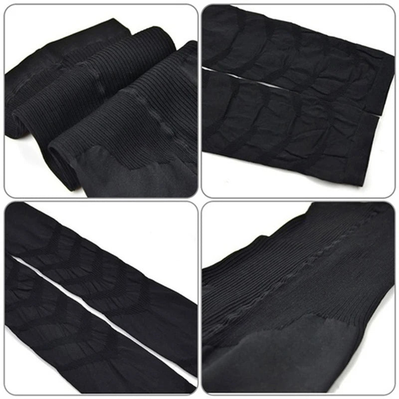 Compression High-Waist Tummy-Control Thigh Leggings | OWNLUXE
