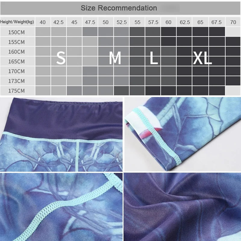 Women's Fast Dry Sports Leggings – 4-Way Stretch & High-Rise Athletic Workout Pants