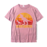 Daddysaurus Father’s Day T-Shirt – Funny Cotton Tee for Dad