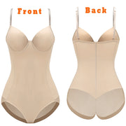 Medium Control Underwire Bodysuit Shaper with Cups