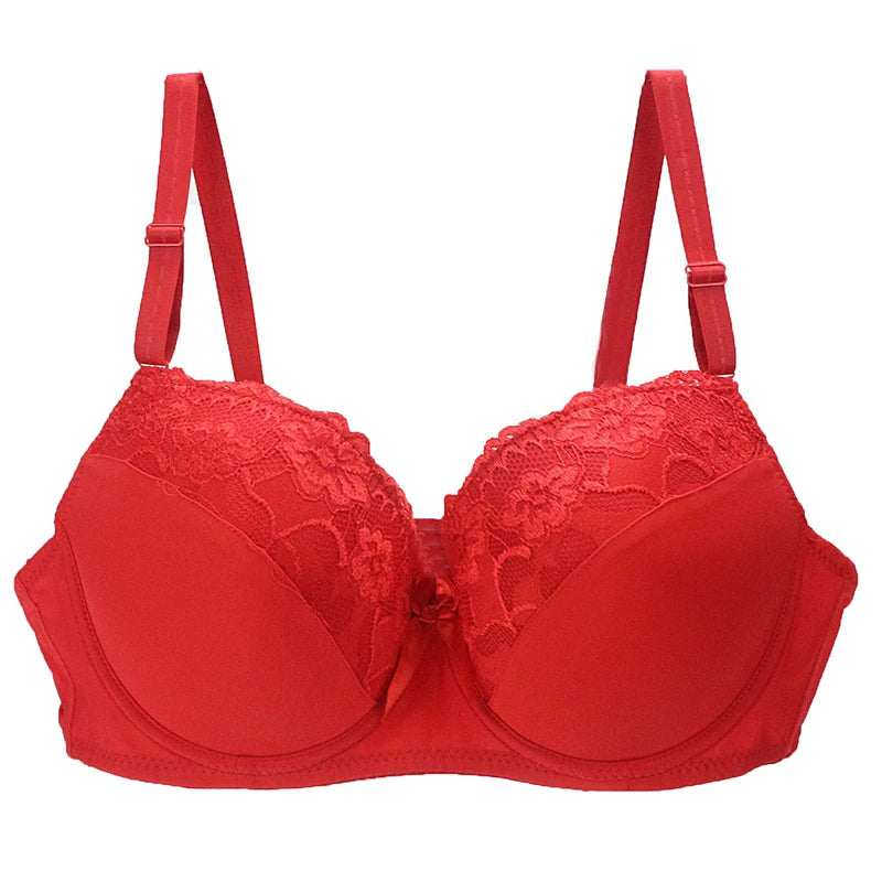 Women's Seamless Push Up Lace Bra | OWNLUXE