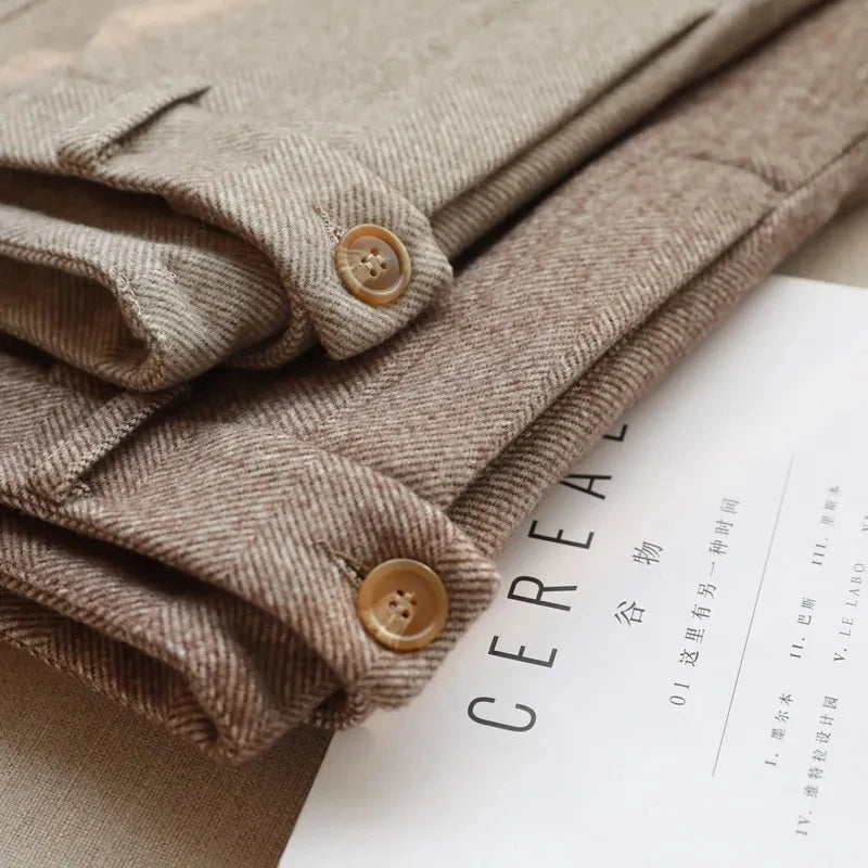 Women's Woolen Harem Pants | OWNLUXE