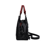 Large Capacity Travel Satchel - Designer PU Leather Crossbody Tote | OWNLUXE