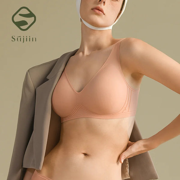 Wire-Free Padded Seamless Push-Up Bra – Shop at OWNLUXE