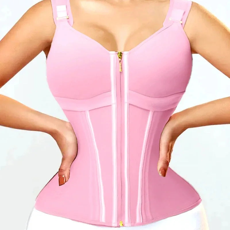 Corset Vest Body Shaper - Push Up Bra & Tummy Control Shapewear | OWNLUXE
