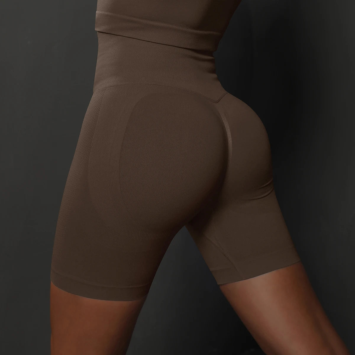 Seamless Yoga Push-Up High-Waist Shorts | OWNLUXE