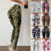 Peach Hip Yoga Leggings – Bow Detail Fitness